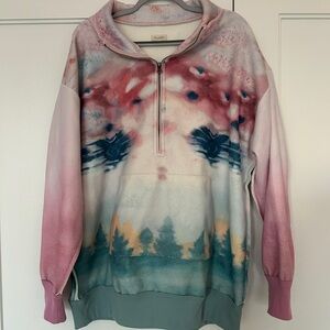 Anthropologie Pilcro Multicolor Women's Fleece Sweater